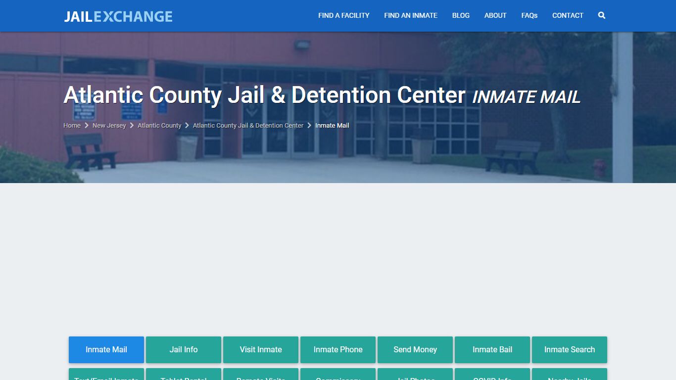 Atlantic County Jail & Detention Center Inmate Mail ...