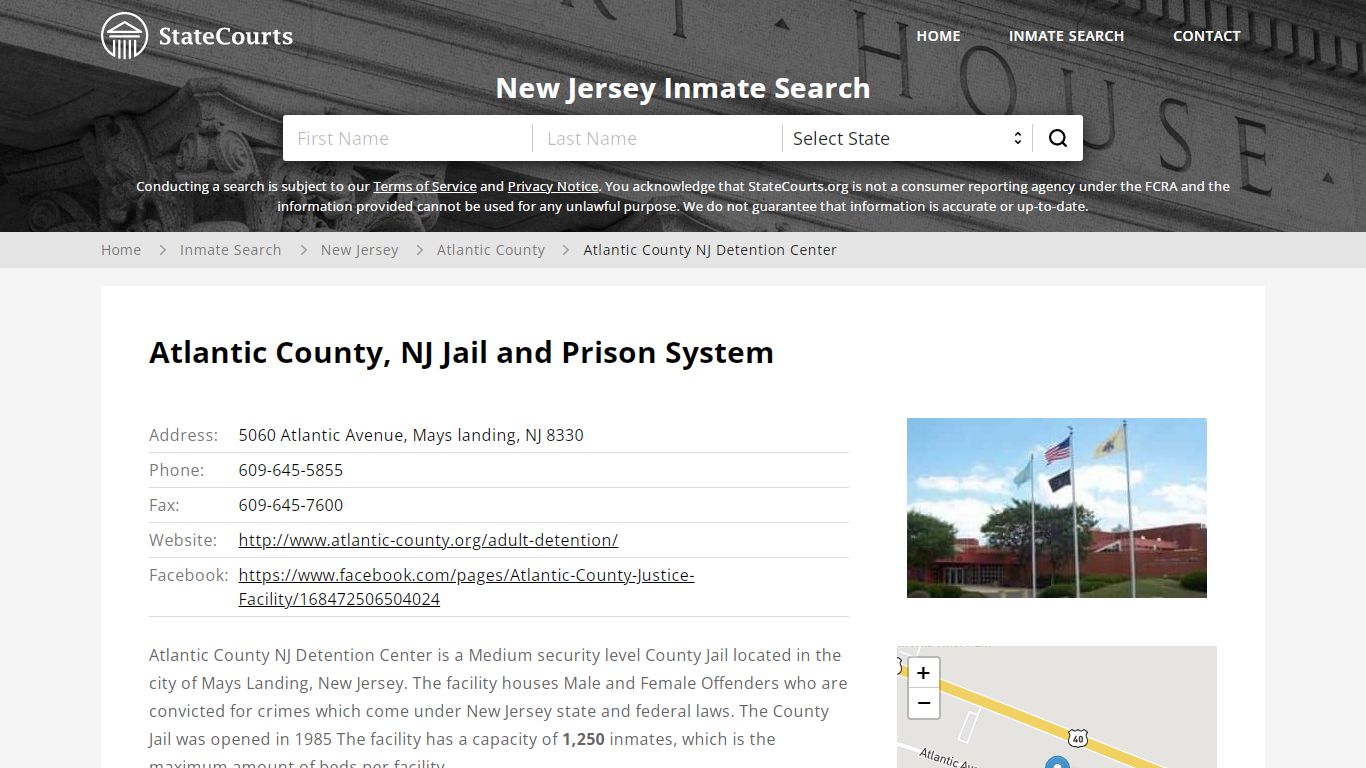 Atlantic County NJ Detention Center Inmate Records Search ...